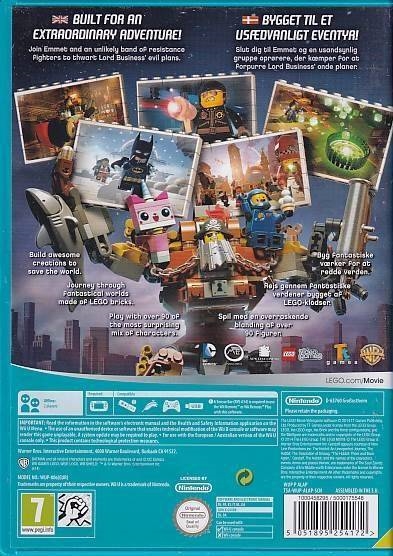 The Lego Movie Videogame - Nintendo WiiU (B Grade) (Genbrug)